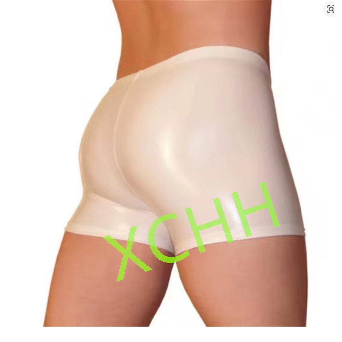 Latex Men Shorts Rubber Pantie - đánh giá và giá Boyshort Underwear