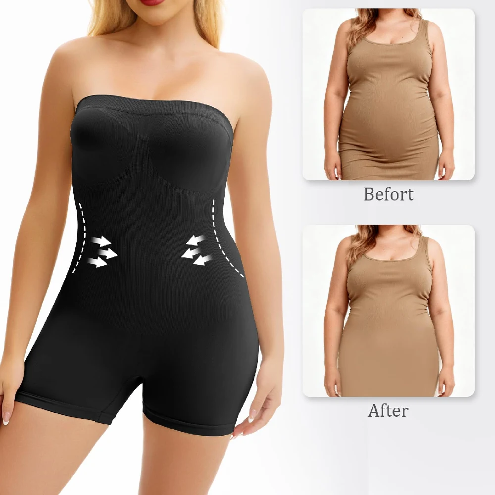1PCS Seamless Mid Thigh Jumpsu - đánh giá và giá Shapewear Bodysuit Firm
